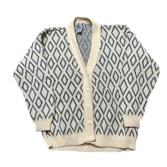 Vintage TARAZZIA Wool Blend Cardigan Size Small - Picture 1 of 6